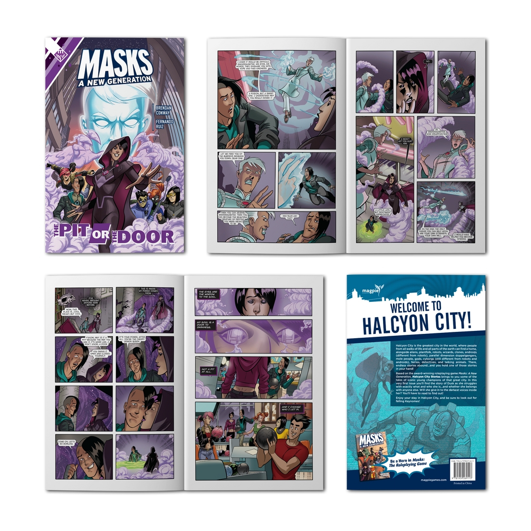 The Pit or The Door - Comic (Masks)